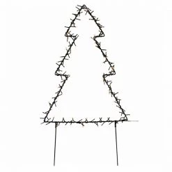 Nordic Winter Metal Juletræ 75 Cm, 175 LED Lys