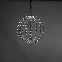 Nordic Winter Metal Kugle Sort, 192 LED Lys Ø30 Cm, 230V 9 Nordic Winter Metal Kugle Sort, 192 LED Lys Ø30 Cm, 230V -homeshop butik unnamed file 1078