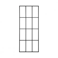 Homeshop Skillevæg Skillevæg I Stål (uden Glas) 220x90 Cm - 7704201