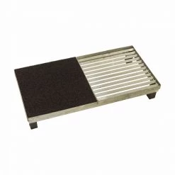 Plus A/S Plus Cubic Rist Inkl. Måtte M/stålramme M/stillesko 5,5cm - B 40 Cm X H 40 Cm - Sort