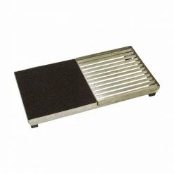 Plus A/S Plus Cubic Rist Inkl. Måtte M/stålramme M/stillesko 2,5cm - B 40 Cm X H 40 Cm - Sort