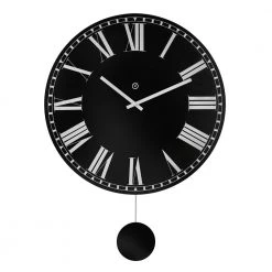 Sompex Vægur Bari Sort-Hvid - Højde 80 Cm