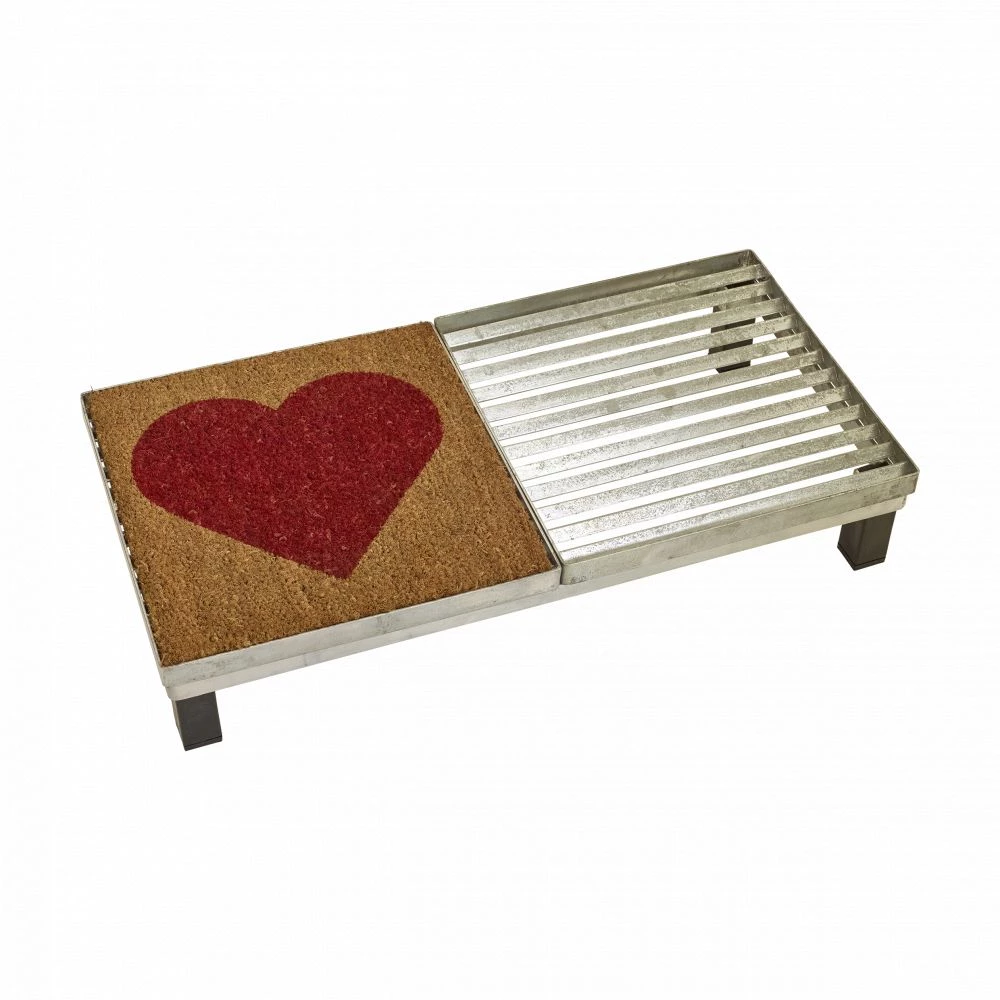 Plus A/S Plus Cubic Rist Inkl. Måtte M/hjerte - B 40 Cm X H 40 Cm - Trykimprægneret 3 Plus A/S Plus Cubic Rist Inkl. Måtte M/hjerte - B 40 Cm X H 40 Cm - Trykimprægneret