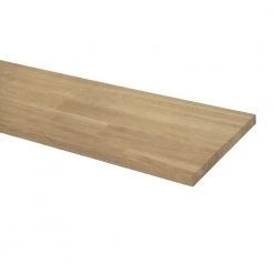 Wallmann A/S Hylde Massivtræ Eg, Ubehandlet - 2000x300x18 Mm