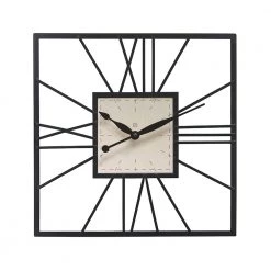 Sompex Vægur Stockholm Sort-beige - Højde 35 Cm -homeshop butik unnamed file 1317