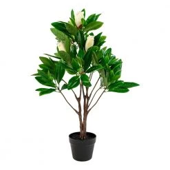Homeshop Magnoliatræ Kunstigt Træ 90 Cm - 9501030