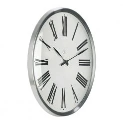 Sompex Vægur Amsterdam Hvid-Sort-Silver