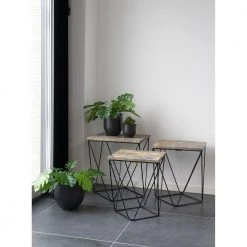 Homeshop Skjulere 3 Skjulere I Sort Metal - 9001190 -homeshop butik unnamed file 1466