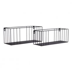 Homeshop 2 Hylder Med Sort Ramme - 4292160