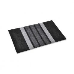 Clean Carpet Designer 582713 Bredstrib Grå 80cmx7mmx50cm