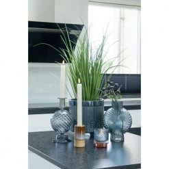 Homeshop Lysestage I Blå Mundblæst Borosilikatglas Ø12x22 Cm - 4561140 -homeshop butik unnamed file 1883