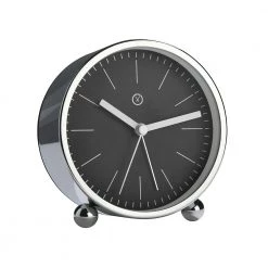 Sompex Vægur Padua Sort-Silver-Hvid