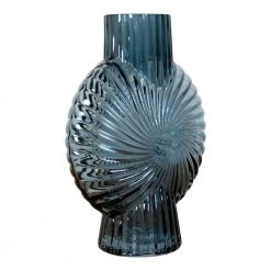 Homeshop Vase I Blå Glas 7x15,5x20,5 Cm - 4441080