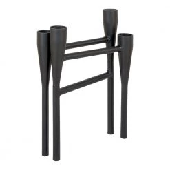 Homeshop Metal Lysestage, 4 Lys, Sort 15x28x21 Cm - 4561160 -homeshop butik unnamed file 1985