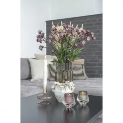 Homeshop Lysestage I Brunt Mundblæst Borosilikatglas Ø9x11,5 Cm - 4561145 -homeshop butik unnamed file 2136