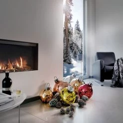 Sompex Dekorationskugle Ornament Guld Højde 30 Cm Krom-Guld -homeshop butik unnamed file 214