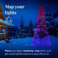 Twinkly Lyskæde - Lys Træ 3m 500 LED Inkl. Stang GEN II 16 Twinkly Lyskæde - Lys Træ 3m 500 LED Inkl. Stang GEN II -homeshop butik unnamed file 31