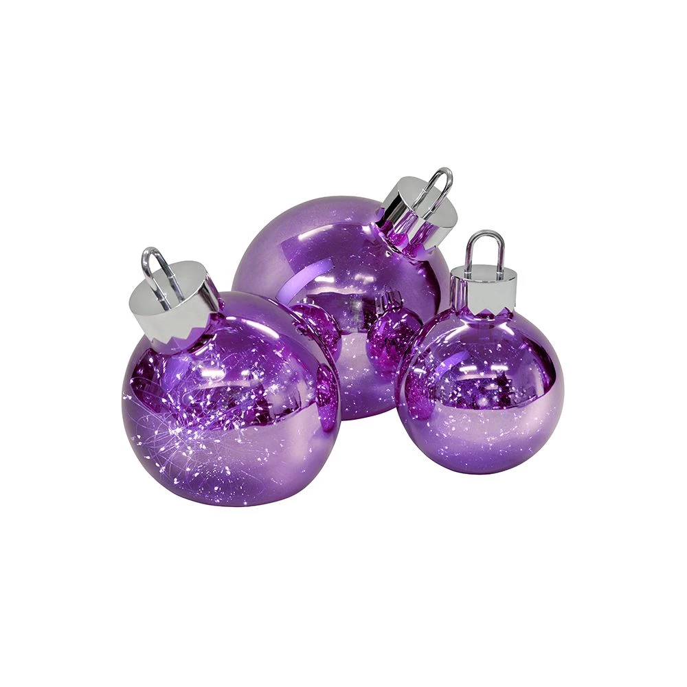 Sompex Dekorationskugle Ornament Lila 25 Lila - Højde 30 Cm 4 Sompex Dekorationskugle Ornament Lila 25 Lila - Højde 30 Cm - Billede 2