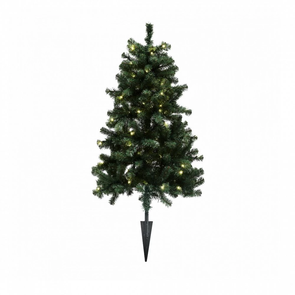 Juletræ Kunstig PVC ASKE, Udendørs Med Spyd, Klasse B+, 120x82 Cm M/LED NORDIC WINTER 3 Juletræ Kunstig PVC ASKE, Udendørs Med Spyd, Klasse B+, 120x82 Cm M/LED NORDIC WINTER