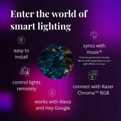 Twinkly Juledekoration - Twinkly Prelit Guirlande 50LED GEN II -homeshop butik unnamed file 452