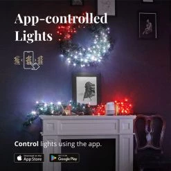 Twinkly Juledekoration - Twinkly Prelit Guirlande 50LED GEN II -homeshop butik unnamed file 453