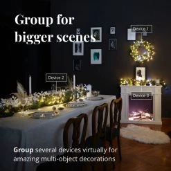 Twinkly Juledekoration - Twinkly Prelit Guirlande 50LED GEN II -homeshop butik unnamed file 454