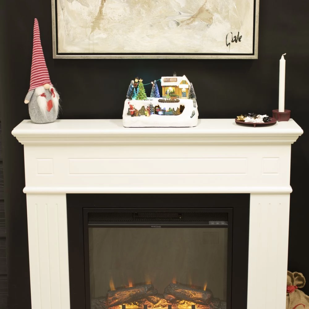 Juleby "Treehouse Town" NORDIC WINTER Med Lys Og Musik. Til Batteri 6 Juleby "Treehouse Town" NORDIC WINTER Med Lys Og Musik. Til Batteri - Billede 4