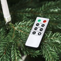 Nordic Winter Juletræslys LED 20 Stk. M/holder Og Fjernbetjening. Guld -homeshop butik unnamed file 543