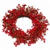 Nordic Winter Kunstig Krans Ø60 Cm Med Røde Bær -homeshop butik unnamed file 701
