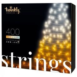 Twinkly Light Lyskæde String 400LED AWW Gen II