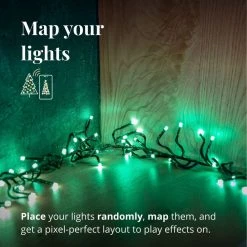 Twinkly Light Cluster - 400LED Rgb 6m Lang, GEN II -homeshop butik unnamed file 851