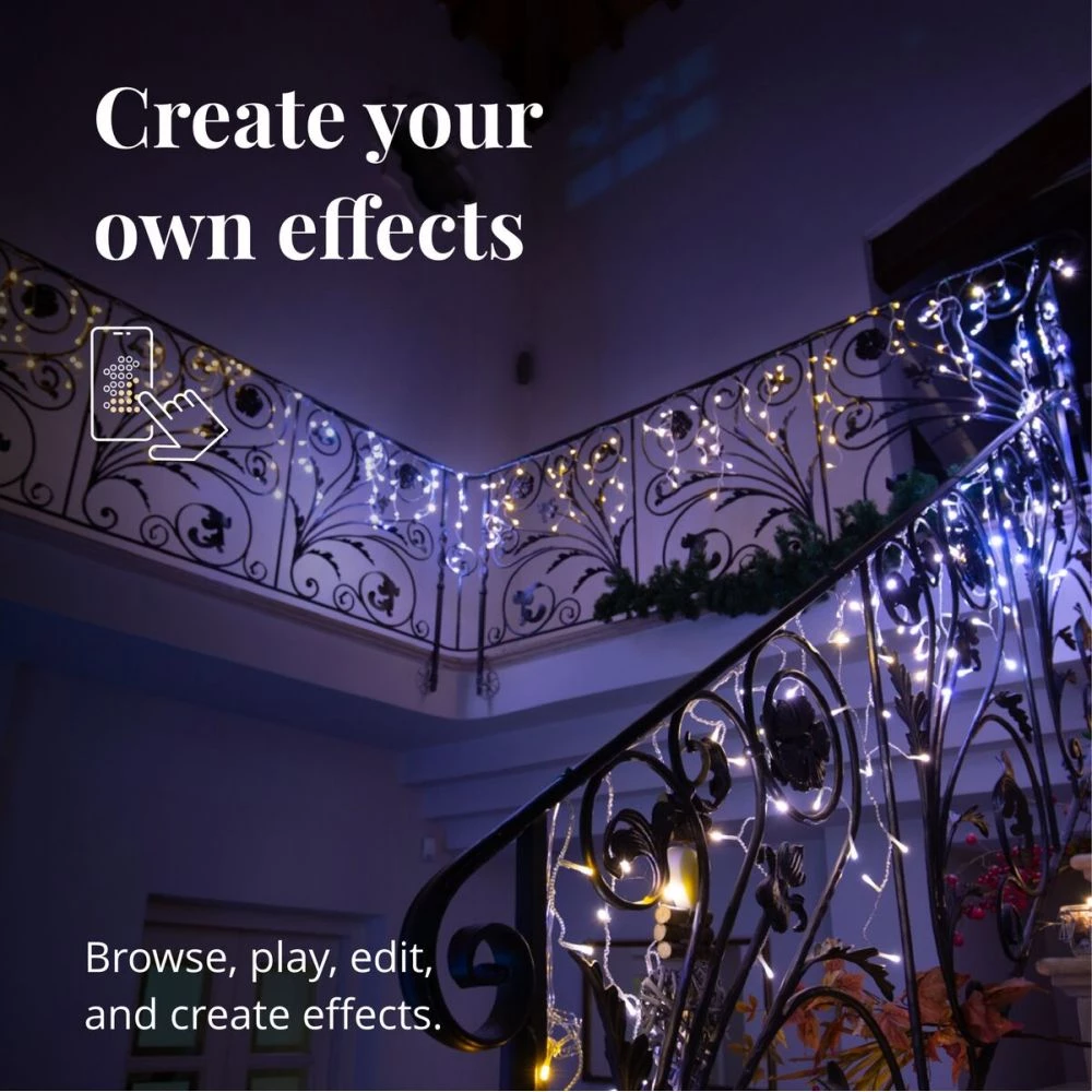 Twinkly Istapper 190 LED Varm Hvid GEN II 17 Twinkly Istapper 190 LED Varm Hvid GEN II - Billede 16