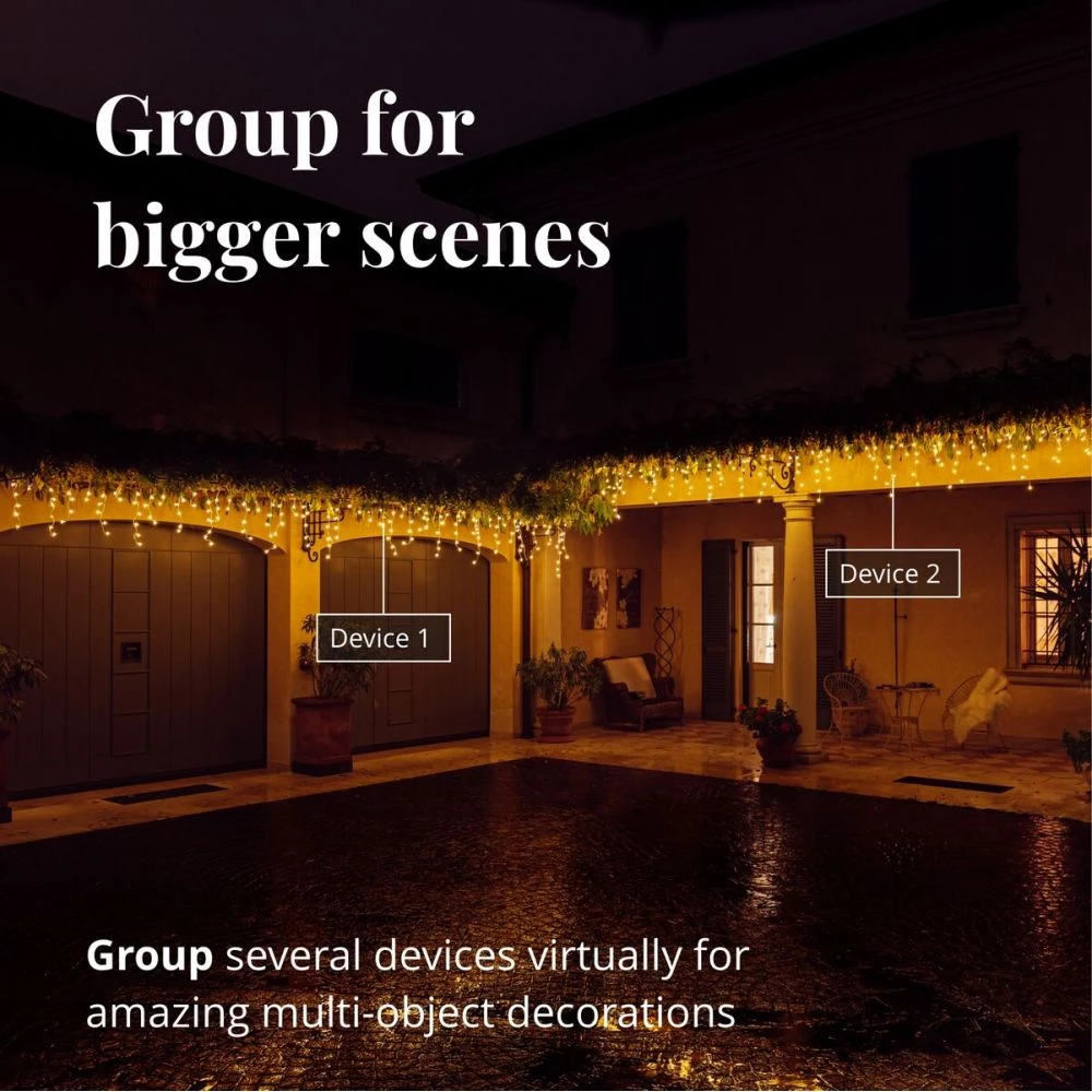 Twinkly Istapper 190 LED Varm Hvid GEN II 19 Twinkly Istapper 190 LED Varm Hvid GEN II - Billede 18